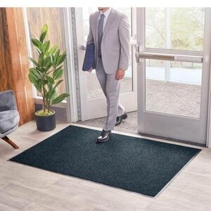 Black Indoor Entrance Floor Mat New